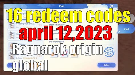Ragnarok Origin Global codes (July 2024) .